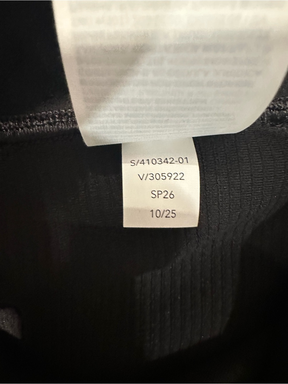 Athleta Elation Rib Tight Leggings Black XS NWT High Rise - Picture 6 of 14
